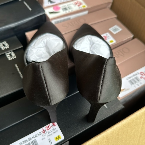 FRANCO SARTO  Sherry Half D'orsay Pump In Black - Picture 7 of 7